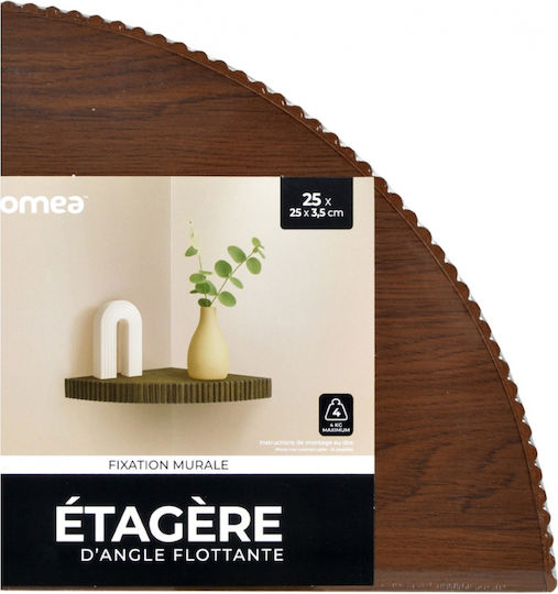 Corner Wall Shelf with LED 25x25x3.5cm Corner Wall Shelf with LED 25x25x3.5cm