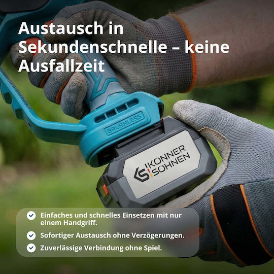 Könner & Söhnen Lithium Tool Battery 20V with 4Ah Capacity