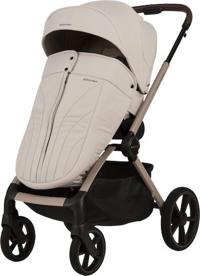 Adamex Como Reversible 2 in 1 Baby Stroller Suitable for Newborn Natura Beige 11.3kg
