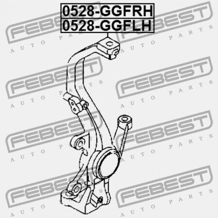 Left Steering Joint Mazda 6 Wagon Gy 2002-2005 Eu Gr1a-33-030