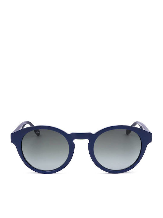 Lacoste Unisex Sunglasses with Blue Plastic Frame and Blue Gradient Lens L952SRG-424
