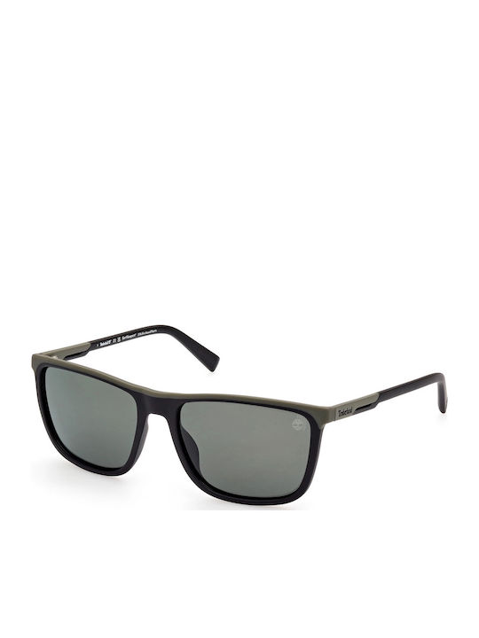Timberland Unisex Sunglasses with Black Frame and Black Lens TB9302 02R