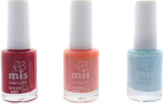 Mis Beauty Set Lac De Unghii Luciu 514 Verde Veroamăn 12ml