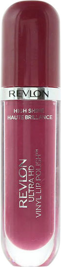 Revlon Ultra HD Vinyl Lip Polish Long Lasting Lichid Ruj Sheer 935 Berry Blissed 5.9ml