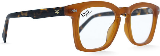 OJO Sunglasses Ghajn Tea Shell Ανδρικός Κοκκάλινος Σκελετός Πορτοκαλί 28OSI30283
