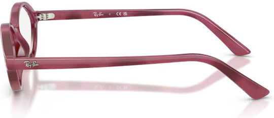 Ray-Ban 7265 8492 Brillengestelle mit Rezept Farbe Lila