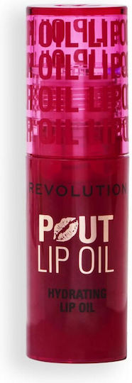 Revolution Beauty Lip Oil Cherry Red