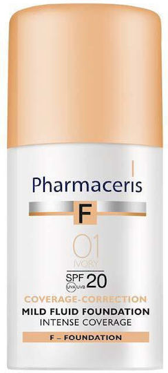 Dr Irena Eris Liquid Foundation SPF20 01 Ivory 30ml