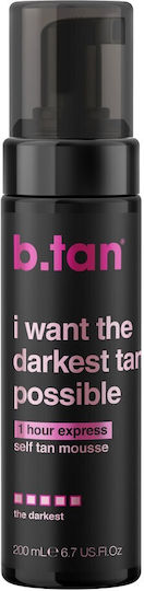B.Tan I Want Darkest Автобронзант Мус Body 200мл