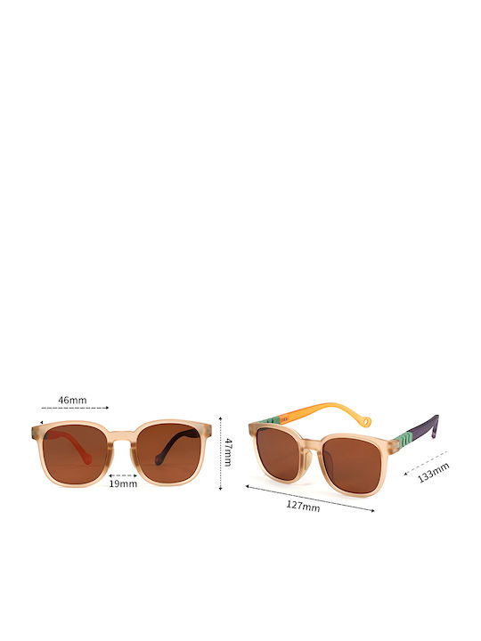 Techsuit Παιδικά Γυαλιά Ηλίου με Polarized Φακό Πολύχρωμα