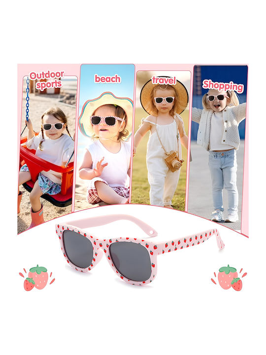 Techsuit Kids Sunglasses With Polarized Gray Lens