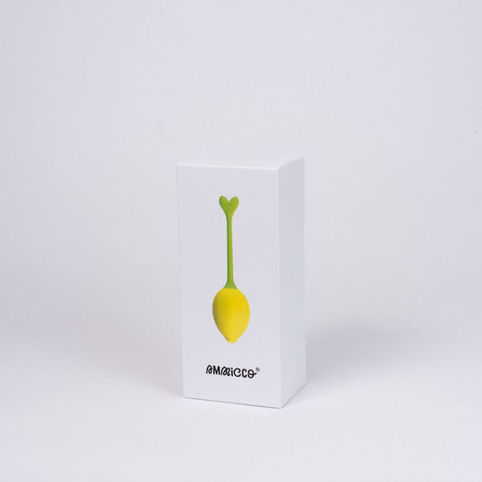 Ammicco Little Vibrator with Remote Control Yellow