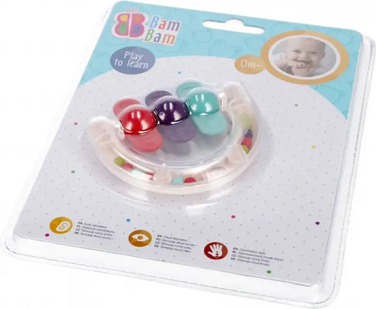 BamBam Teething Rattle from Plastic for 0 Months+
