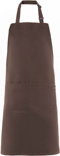 Axon Ποδιά Σερβιτόρου Ολόσωμη Service Brown