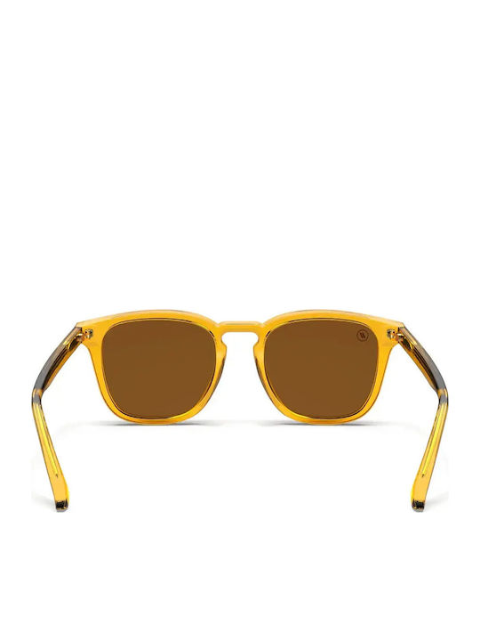 Smith Unisex Γυαλιά Ηλίου με Κίτρινο Σκελετό και Κίτρινο Polarized Φακό