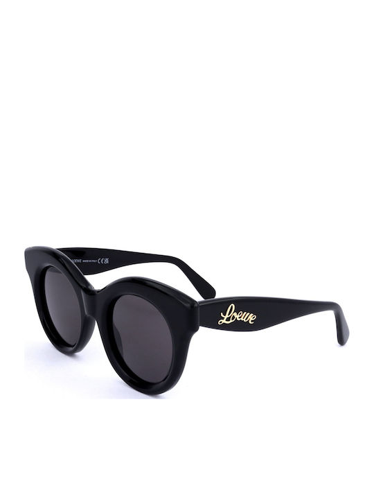 Loewe Unisex Sunglasses with Black Frame and Black Lens
