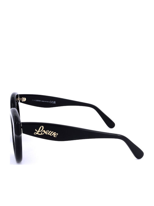 Loewe Unisex Sunglasses with Black Frame and Black Lens