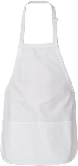 Top Garment Ποδιά Kellner Ganzkörper 965 Weiß
