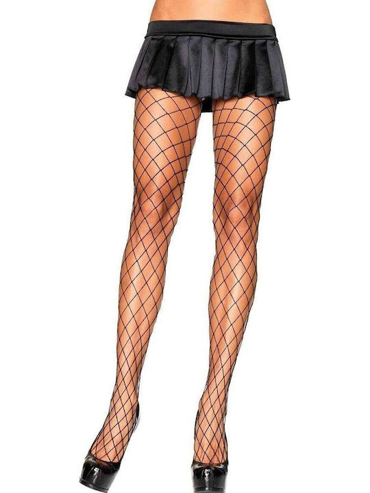Leg Avenue Dresuri Sexy Ciorapi Plasă Diamant Negru