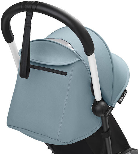 Stokke YOYO³ Baby Stroller Suitable from 6+ Months Frame Colour White / pack Aqua 6.2kg