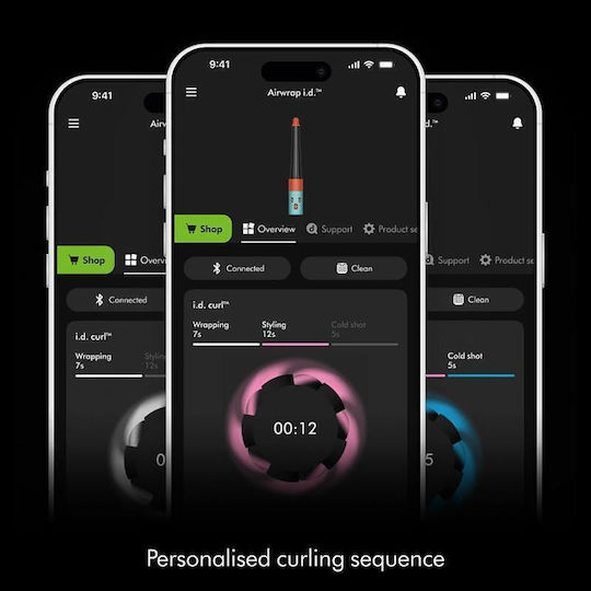 Dyson HS08 Airwrap I.d Electric Hair Brush with Air for Hair Straightening and Curls 1300W