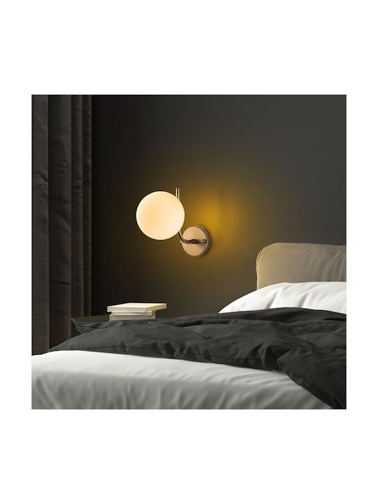 Opviq Antler Wall Lamp with E14 Socket Gold 15cm