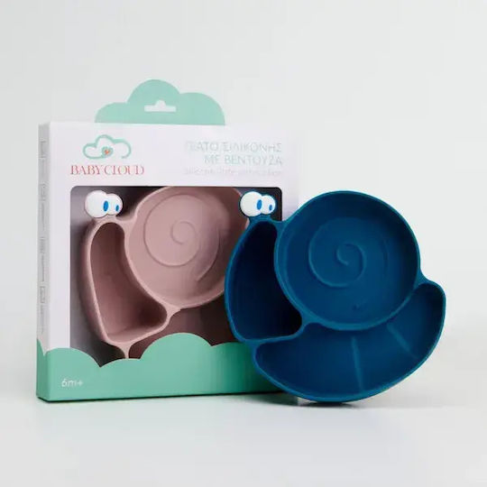 Baby Cloud Melc din silicon Roz