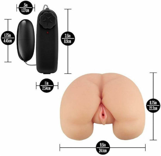 Masturbator Vagina / Hintern mit Vibration