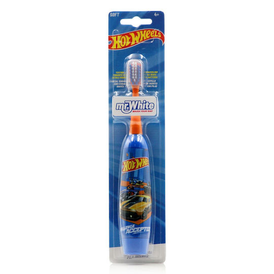 Hot Wheels Παιδική Ηλεκτρική Οδοντόβουρτσα για 4+ Χρονών