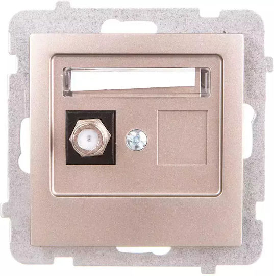 Ospel TV-Buchse GPA-1GF/m/45