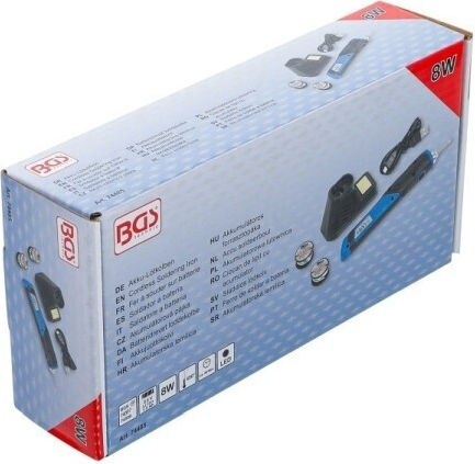 BGS Technic Fier de Lipit cu Baterie
