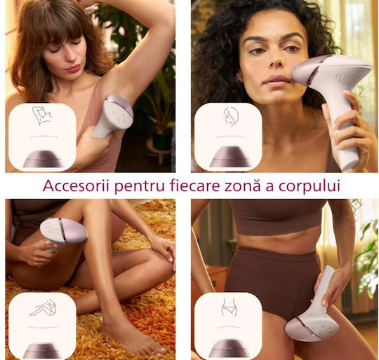 Philips Lumea IPL Series 7000 Αποτριχωτική Μηχανή Epilator για Πρόσωπο & Σώμα BRI976/00