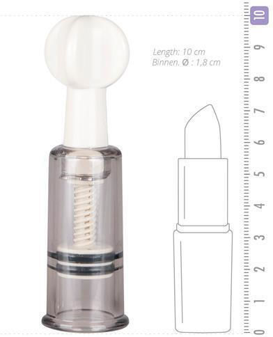 Easytoys Fetish Collection Αναρροφητής Sfârcuri Sugători de sfârcuri și clitoris Transparent 3buc