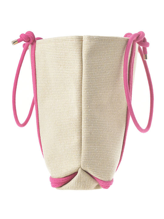 Ble Resort Collection Fabric Beige Beach Bag