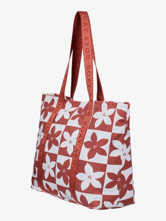 Roxy Fabric Beach Bag Gold