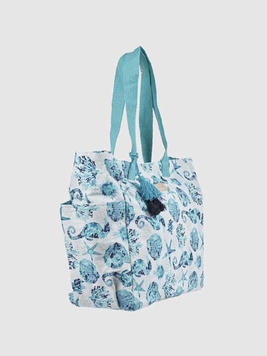 Verde Verde Strandtasche Blau Verde Verde Strandtasche Blau