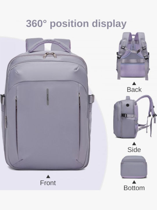 Miss Lulu Backpack Αδιάβροχο Μωβ