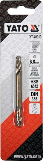 Yato HSS Bohrmaschine mit Zylindrischem Bohrer Spitze für Metall