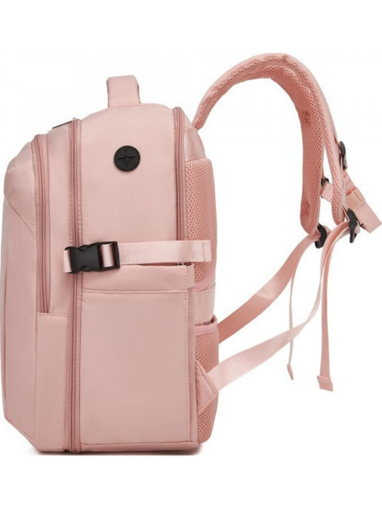 Miss Lulu Раница за лаптоп 15.6" в розов цвят BPK2602-PK