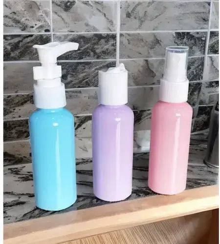 Reisegrößen Flaschen Set Bunte 3 Stück 10omo20