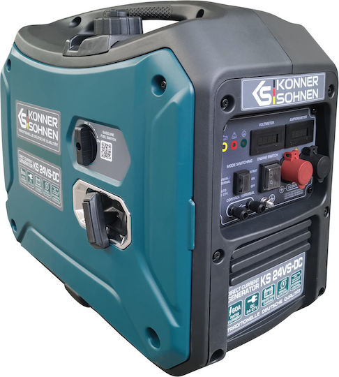 Könner & Söhnen Gasoline Generator Four-Stroke with Manual Starter