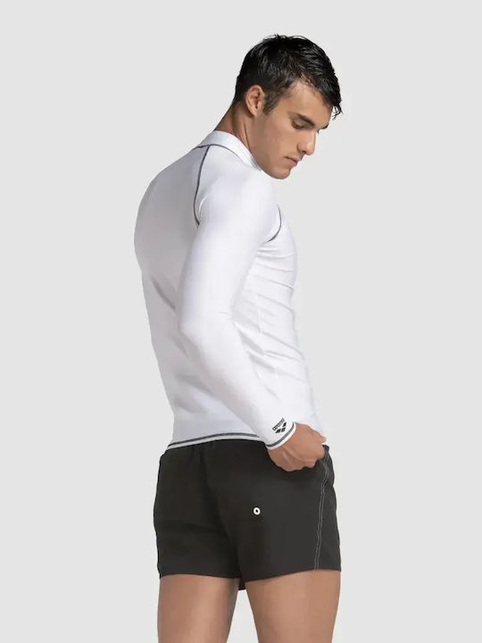 Arena Tricou De Protecție Solară UPF 40+ Alb Arena Tricou De Protecție Solară UPF 40+ Alb