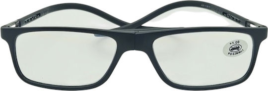 Optix Vision Γυαλιά Πρεσβυωπίας +3.50 με Μαγνήτη σε Μαύρο χρώμα 4386300355