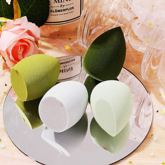 Set with Makeup Sponges for Foundation Beauty 4 Pieces