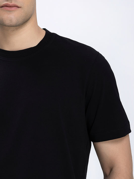 Herrenblusen T-Shirt Schwarz
