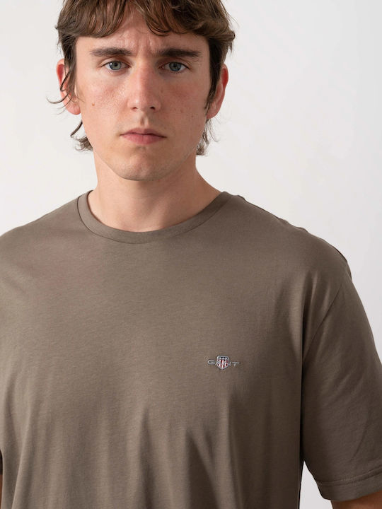 Tricou Shield Faded Taupe