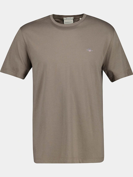 Tricou Shield Faded Taupe