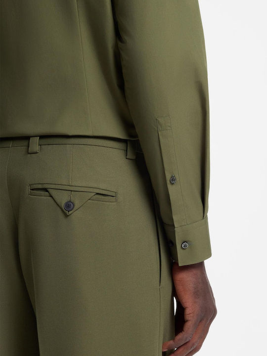 Hugo Kenno Shirt Open Green