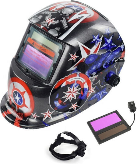 Electronic Welding Helmet Black