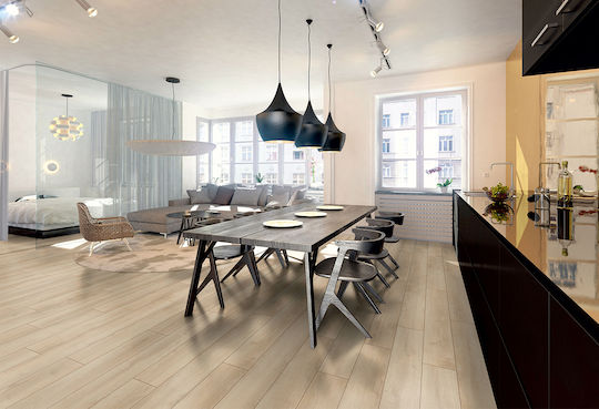 Laminatböden Swiss Krono Superior Standard Plus Sommer Eiche Beige 31/ac3 7mm